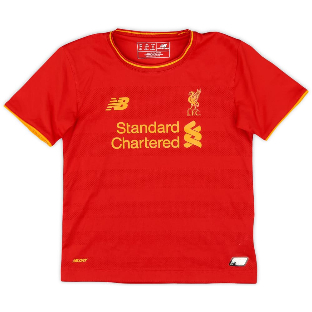 2016-17 Liverpool Home Shirt - 9/10 - (4-5 Years)