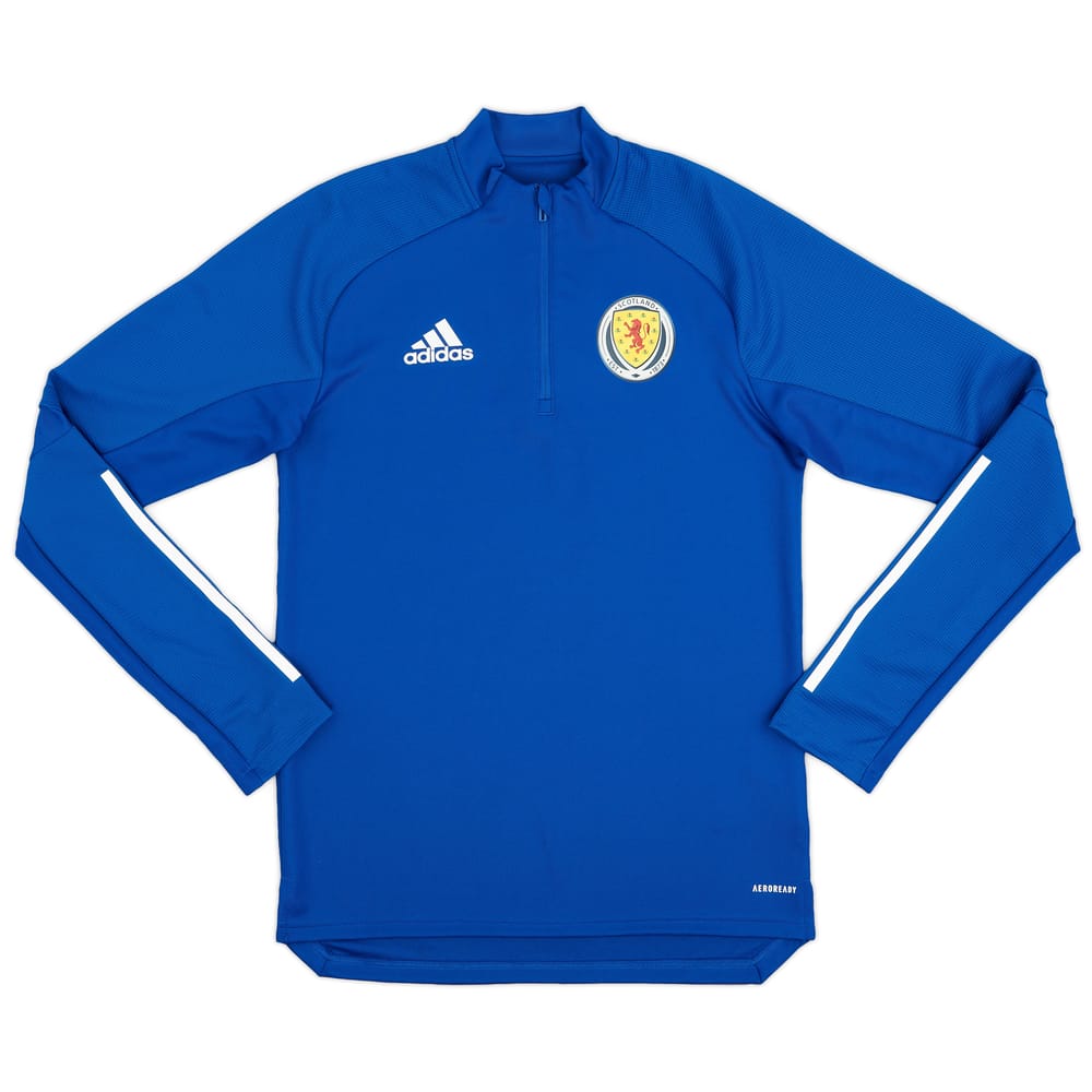 2020-21 Scotland adidas 1/4 Zip Training Top - 5/10