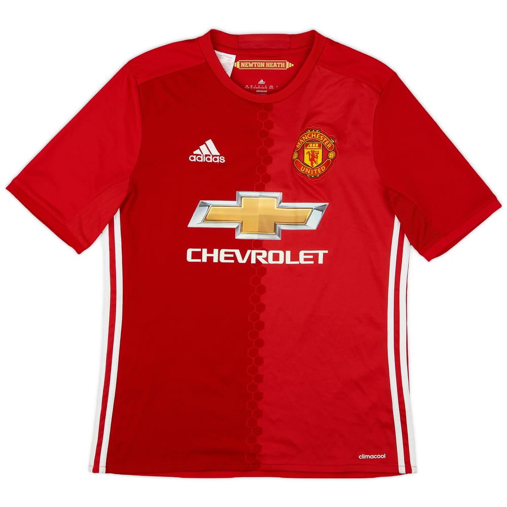2016-17 Manchester United Home Shirt - 9/10 - (XL.Boys)