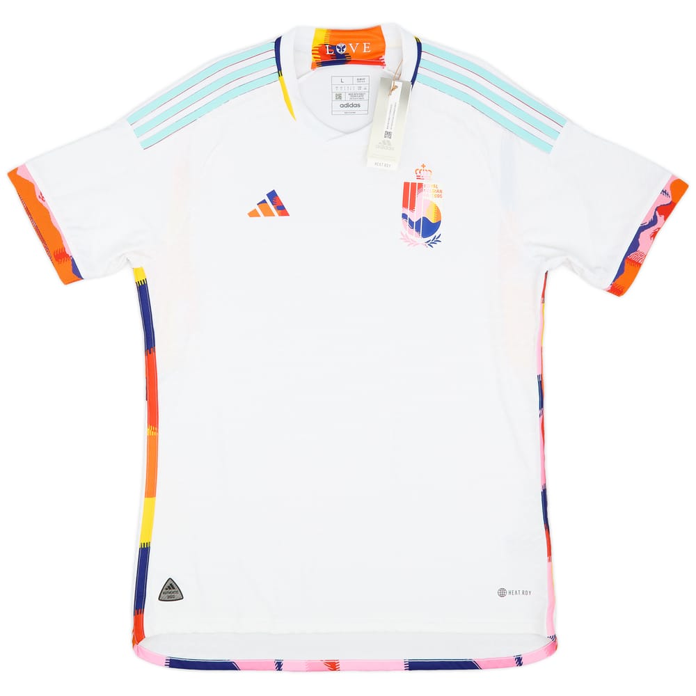 2022-23 Belgium Authentic Away Shirt