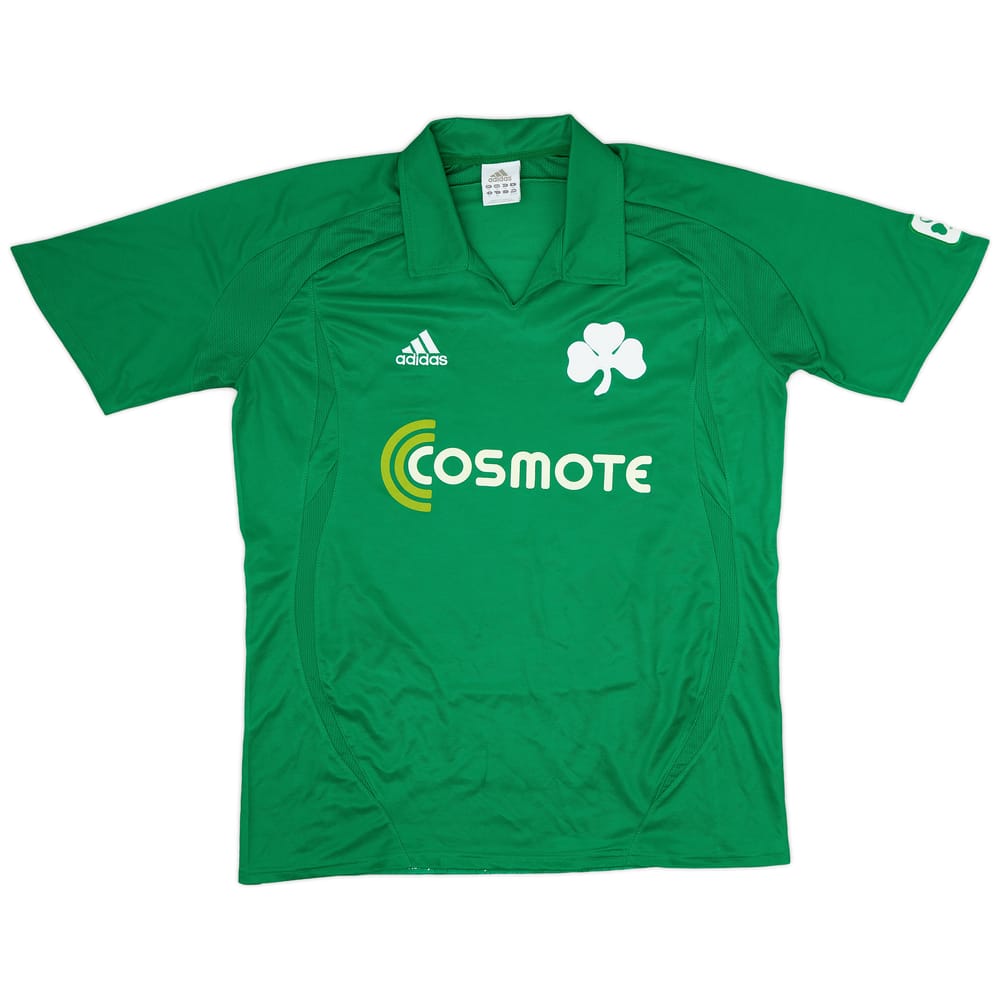 2008-09 Panathinaikos Home Shirt - 9/10 - (XL)