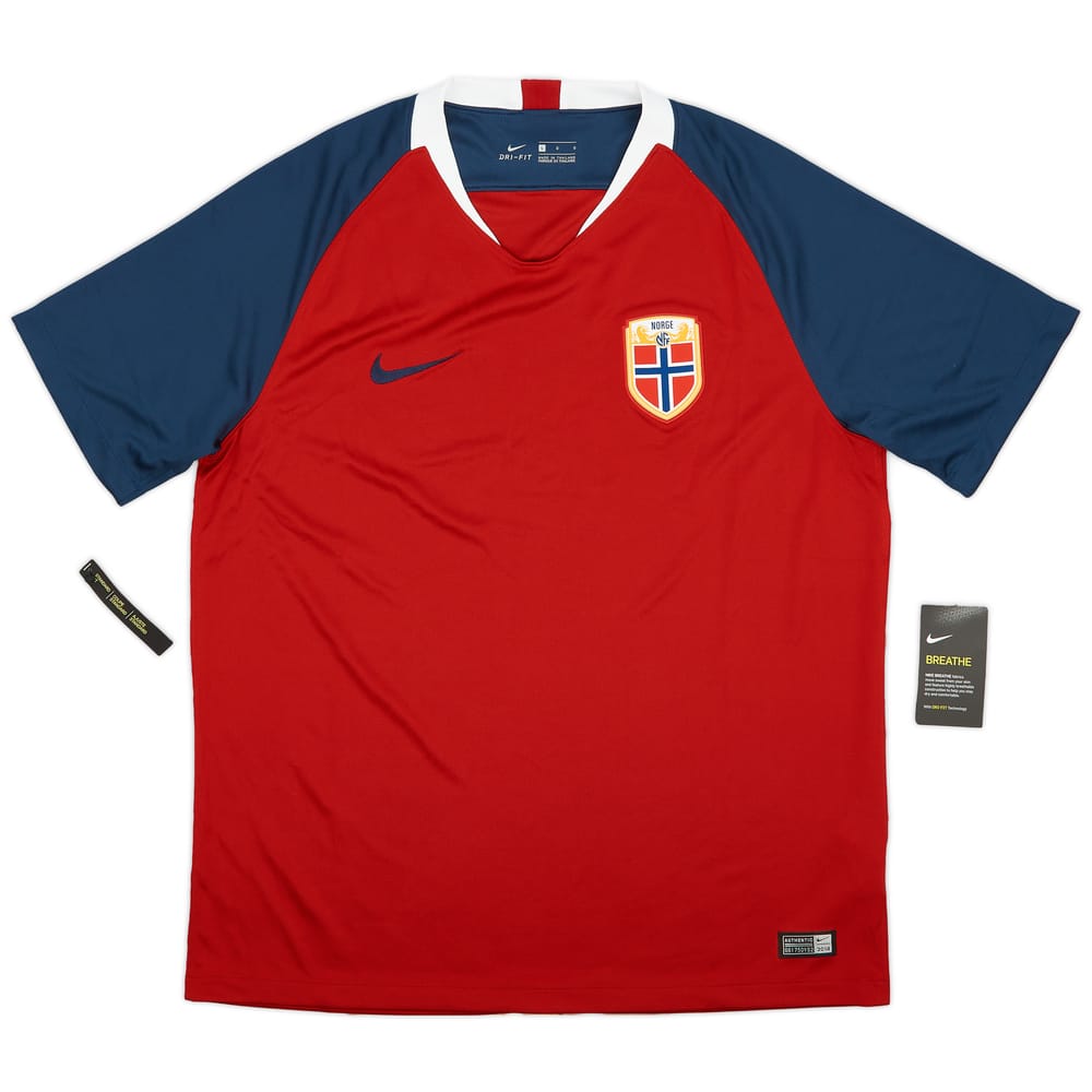 2018-19 Norway Home Shirt (L)