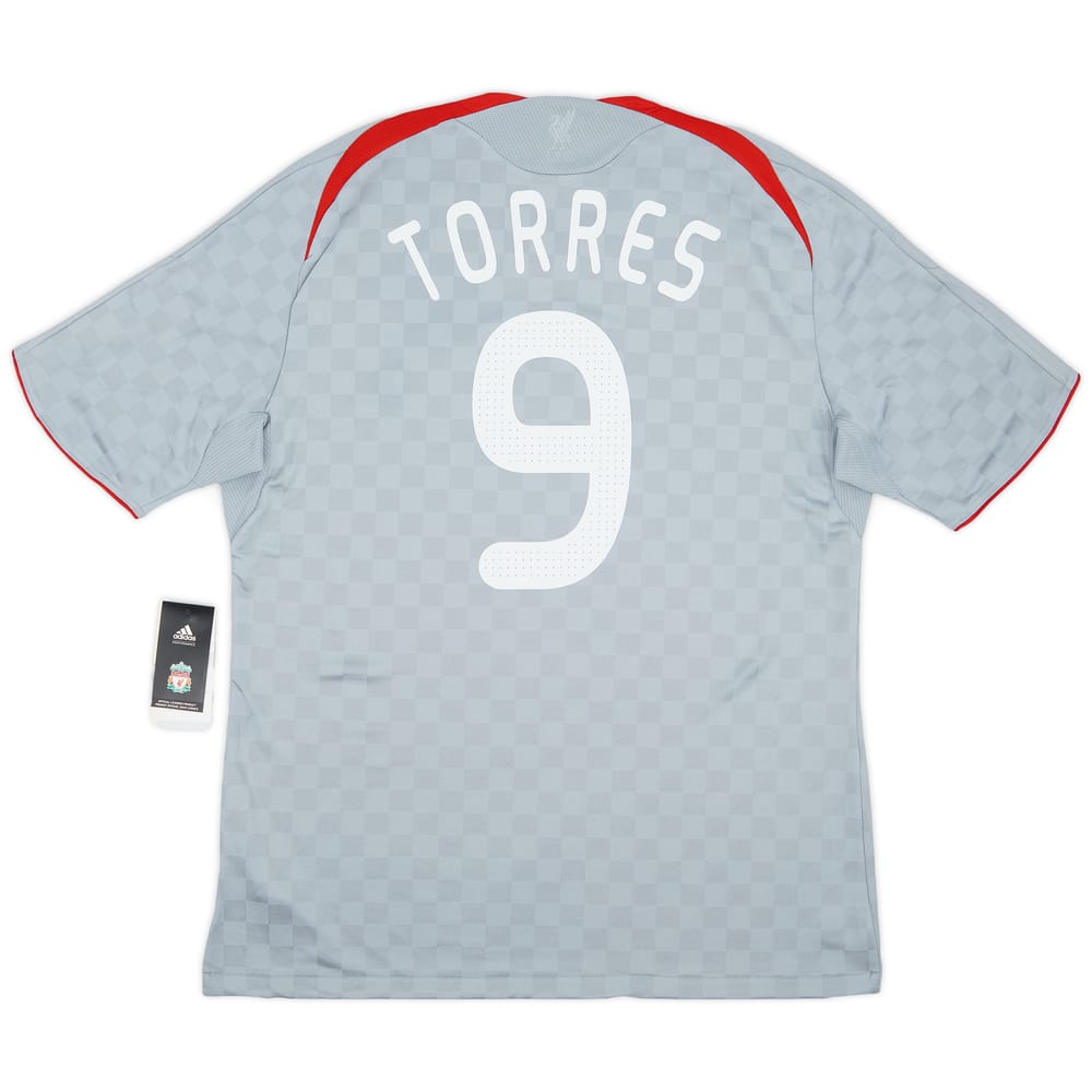2008-09 Liverpool Away Shirt Torres #9 (XL)