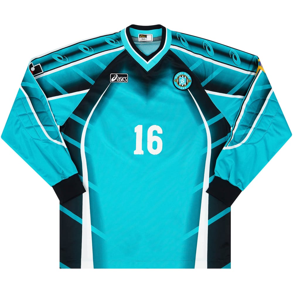 2003 Vissel Kobe Match Issue GK Shirt #16 (Iwamaru)