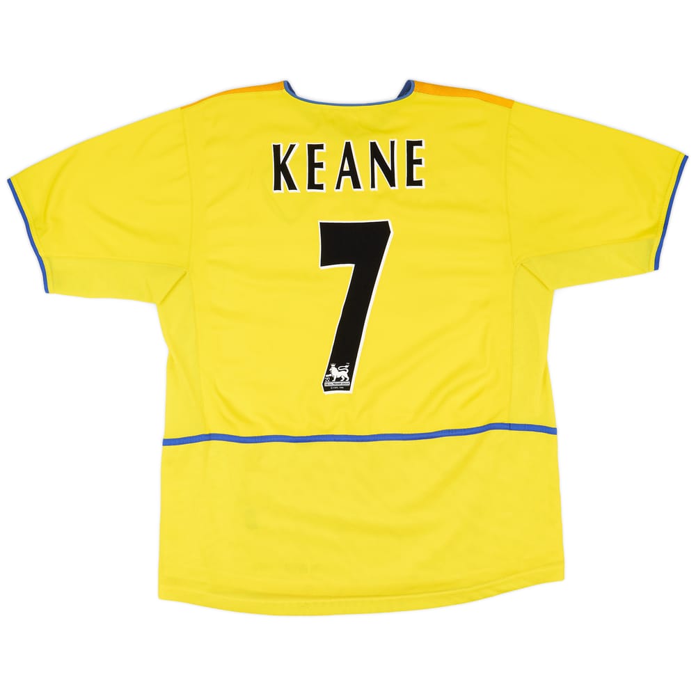 2002-03 Leeds United Away Shirt Keane #7 - 8/10 - (XL)