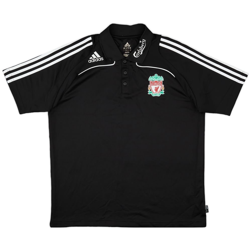 2008-09 Liverpool adidas Polo Shirt - 9/10 - (L/XL)