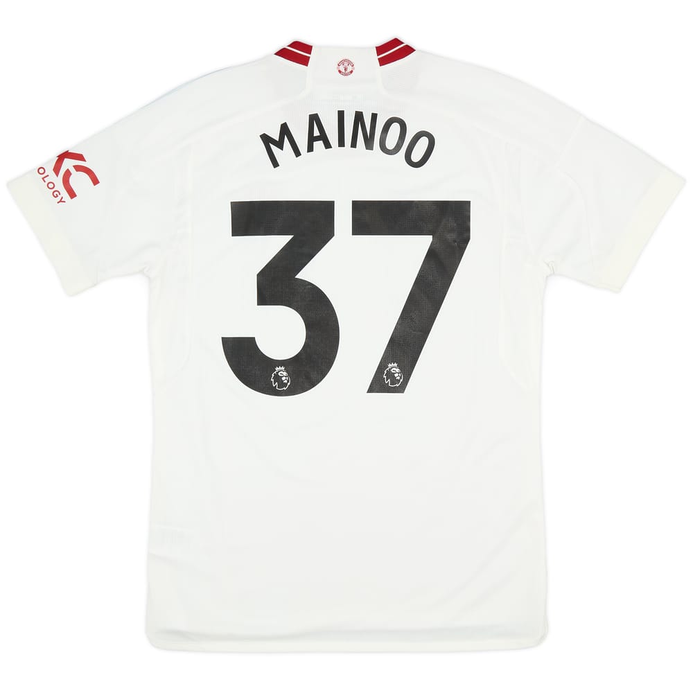 2023-24 Manchester United Third Shirt Mainoo #37 (M)