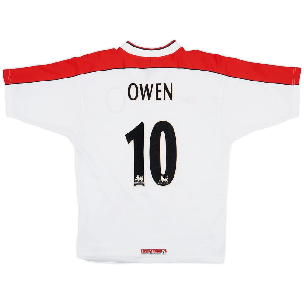 1998-99 Liverpool Away Shirt Owen #10 - 7/10 - (M)