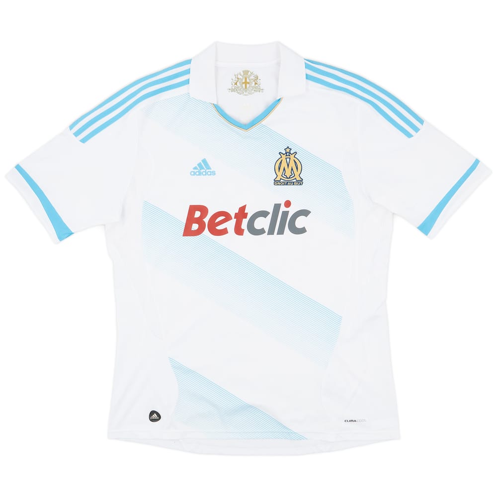 2011-12 Olympique Marseille Home Shirt - 9/10 - (XL)