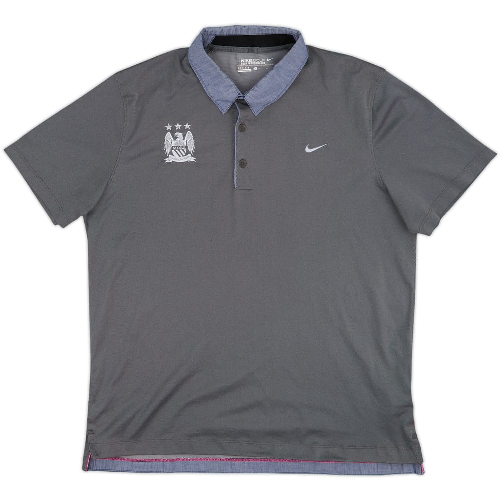 2015-16 Manchester City Nike Polo Shirt - 9/10 - (L.Boys)