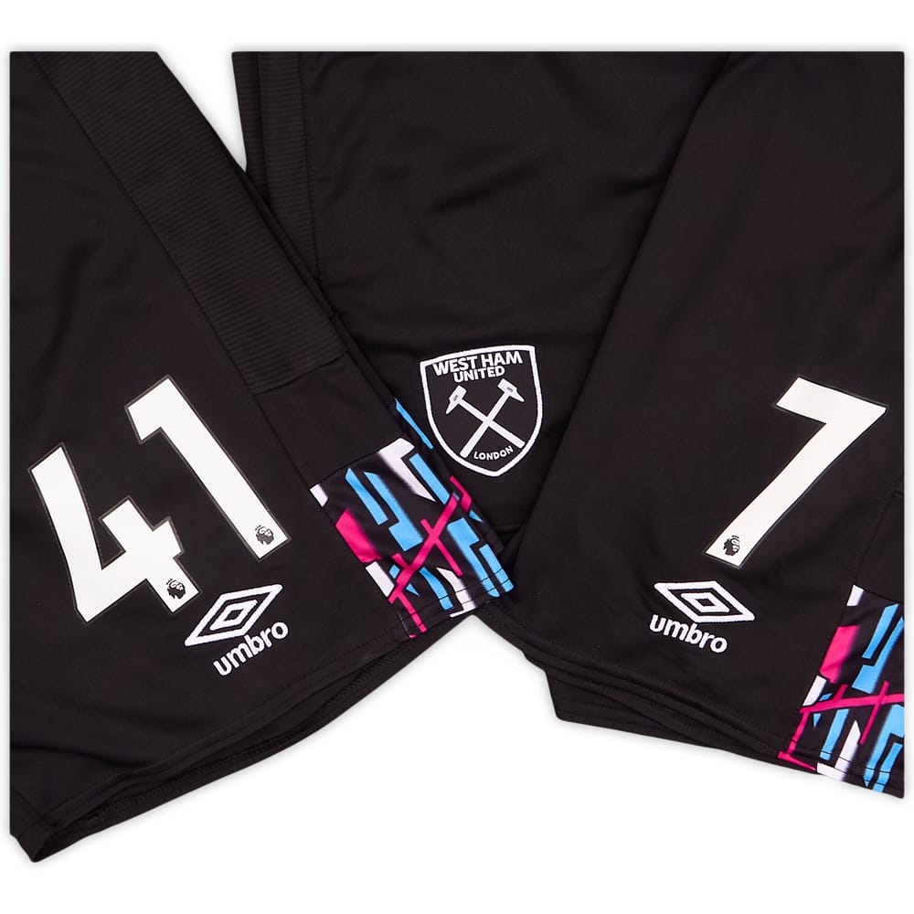 2022-23 West Ham Player Issue Away Shorts # - As New
