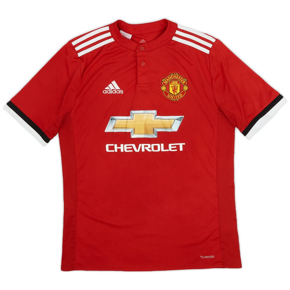 2017-18 Manchester United Home Shirt - 8/10 - (XL.Boys)