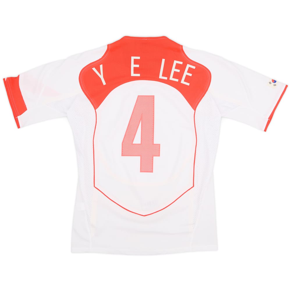 2004-06 South Player Issue Korea Away Shirt Y E Lee #4 - 10/10 - (S)