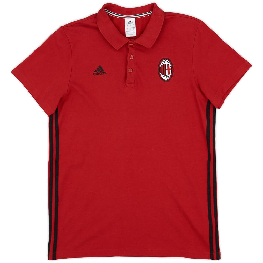 2016-17 AC Milan adidas Polo Shirt - 7/10 - (L)