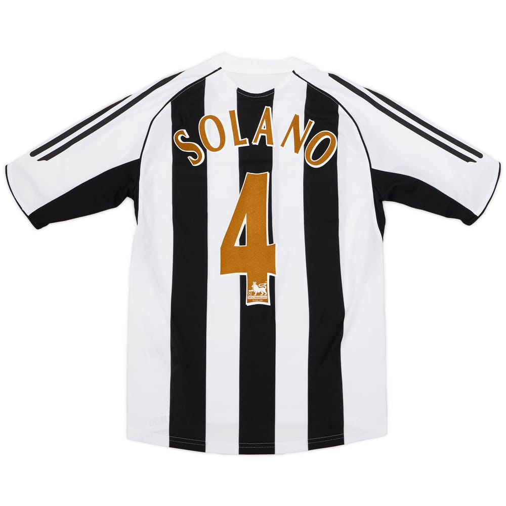 2005-07 Newcastle Home Shirt Solano #4 - 7/10 - (S)