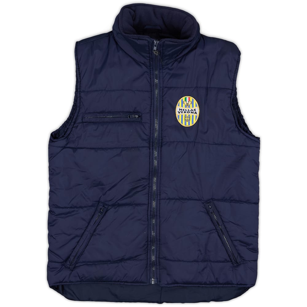 2010s Hellas Verona Padded Gilet - 9/10 - (S)