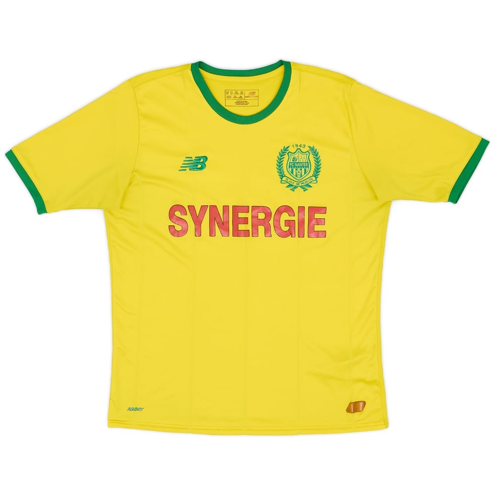 2018-19 Nantes Home Shirt - 7/10 - (XL.Boys)