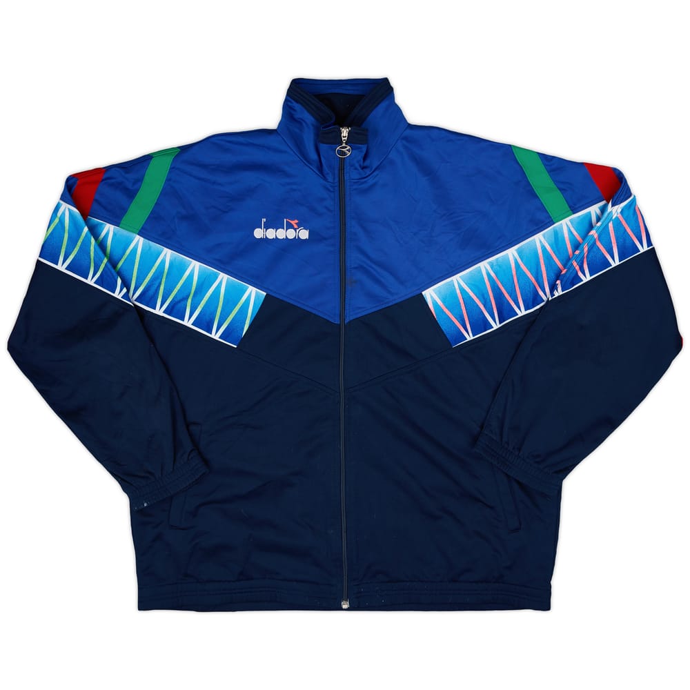 1994 Diadora Template Track Jacket (Italy) - 7/10 - (XXL)