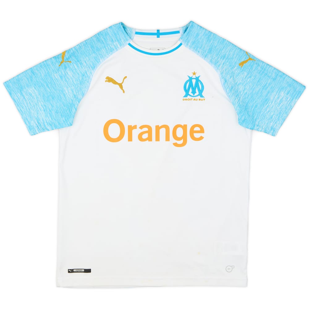 2018-19 Olympique Marseille Home Shirt - 6/10 - (XL.Boys)