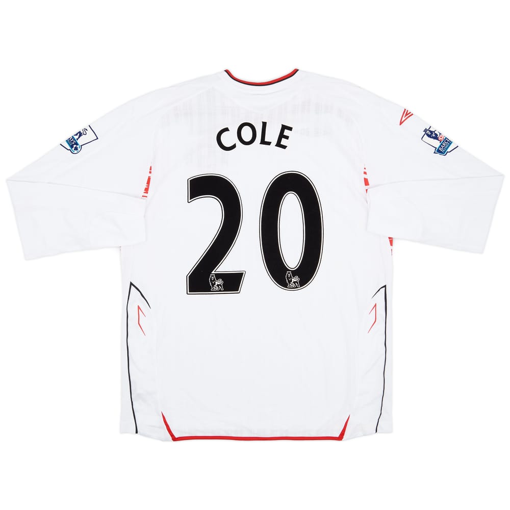 2007-08 Sunderland Match Issue Away Shirt Cole #20