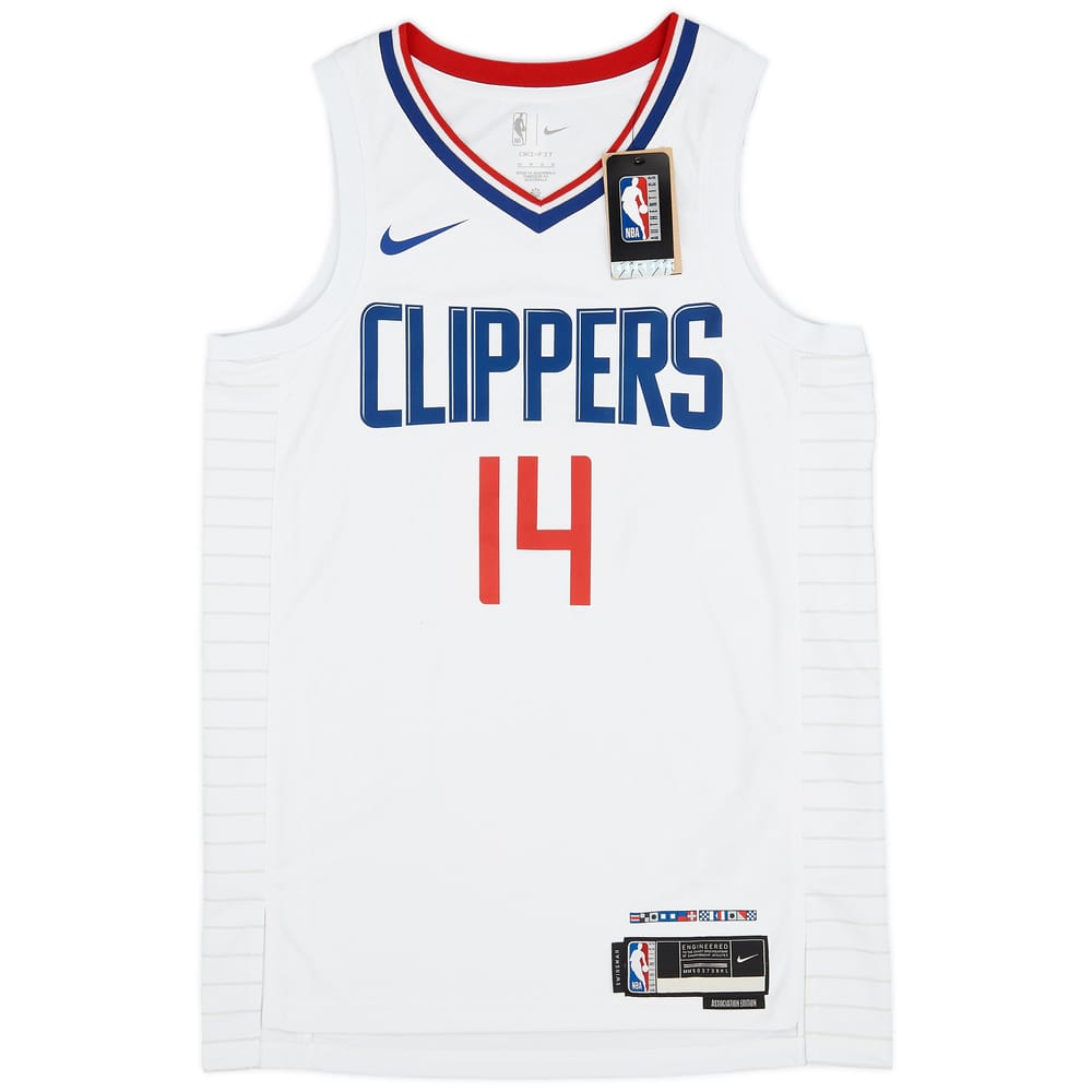 2019-23 LA Clippers Mann #14 Nike Swingman Jersey (Home) M - W/Tags