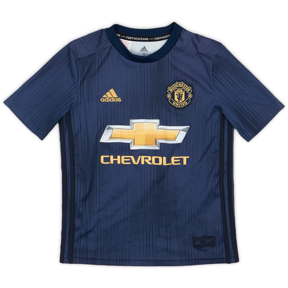 2018-19 Manchester United Third Shirt - 8/10 - (S.Boys)