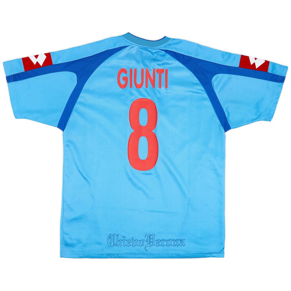 2005-06 Chievo Verona Third Shirt Giunti #8 - 7/10 - (L)