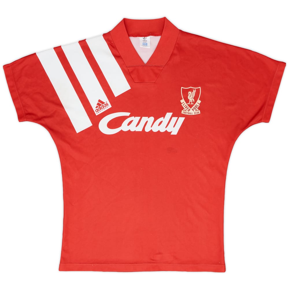 1991-92 Liverpool Home Shirt - 8/10 - (S)