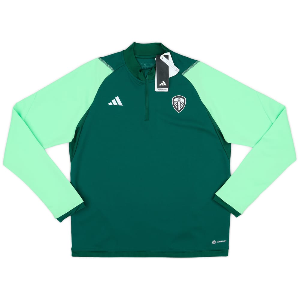 2023-24 Leeds United adidas 1/4 Zip Training Top (Women's L)