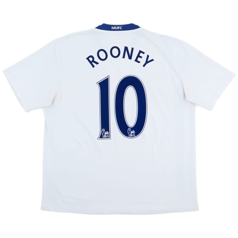 2008-10 Manchester United Away Shirt Rooney #10 - 6/10 - (XL)