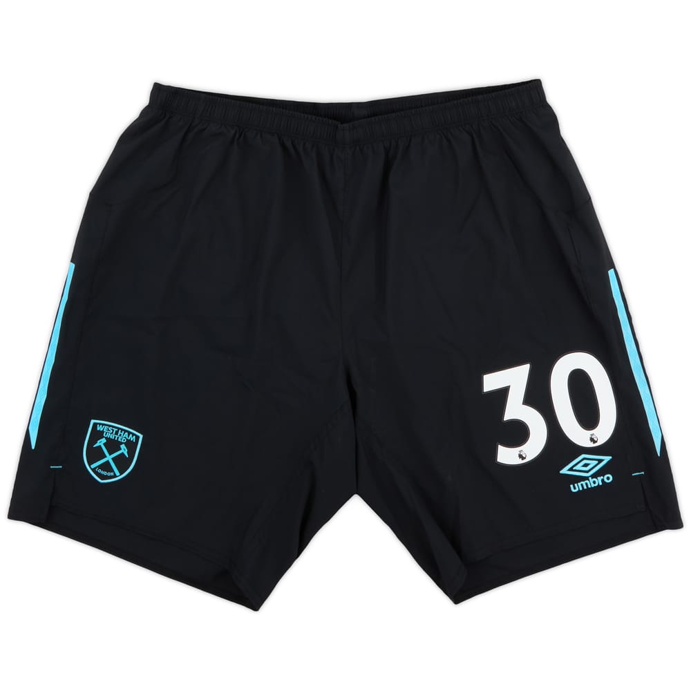 2017-18 West Ham Match Issue Away Shorts #30 (Antonio)