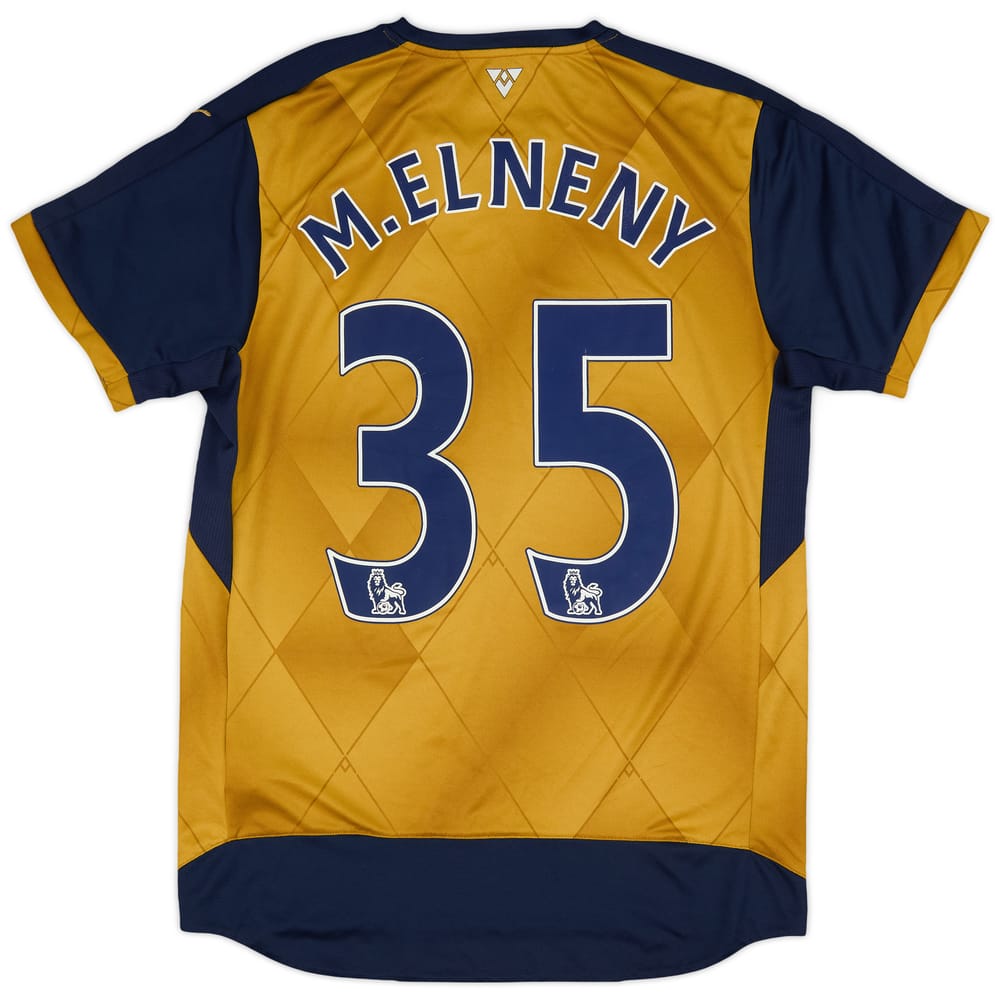 2015-16 Arsenal Away Shirt M.Elneny #35 - 5/10 - (M)