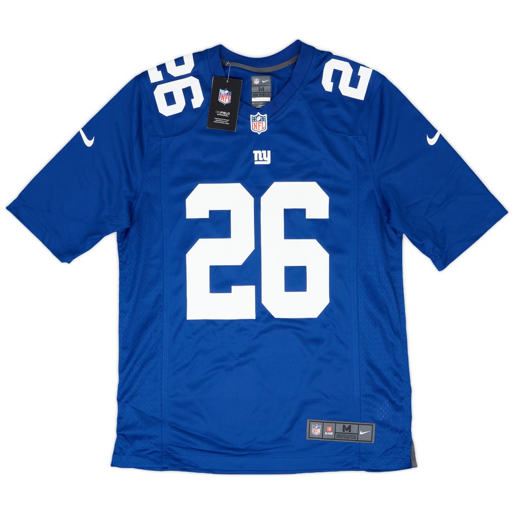 2018-23 New York Giants Barkley #26 Nike Game Home Jersey (M)