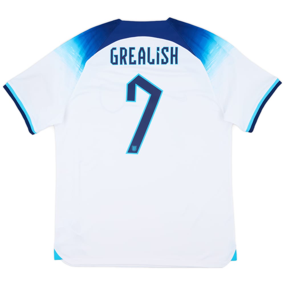 2022-23 England Home Shirt Grealish #7 (L)