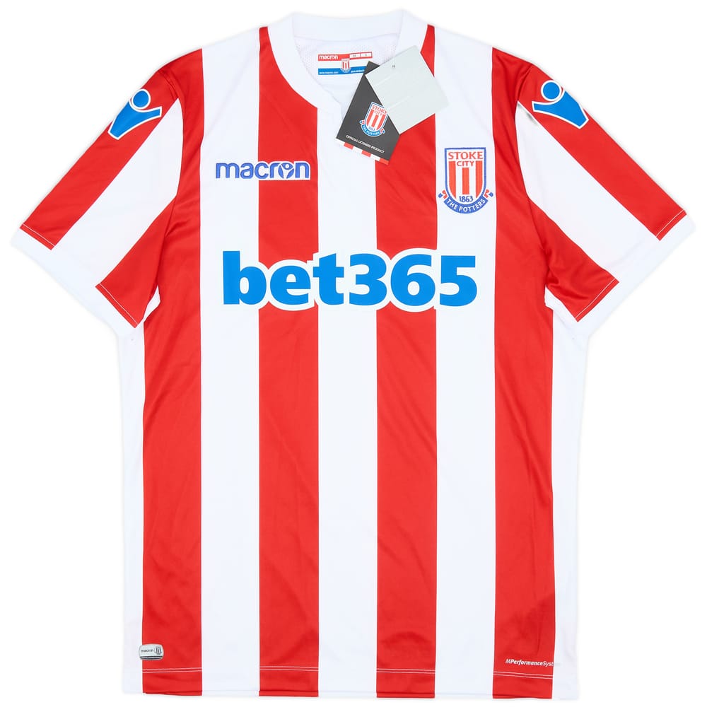 2018-19 Stoke City Home Shirt (S)