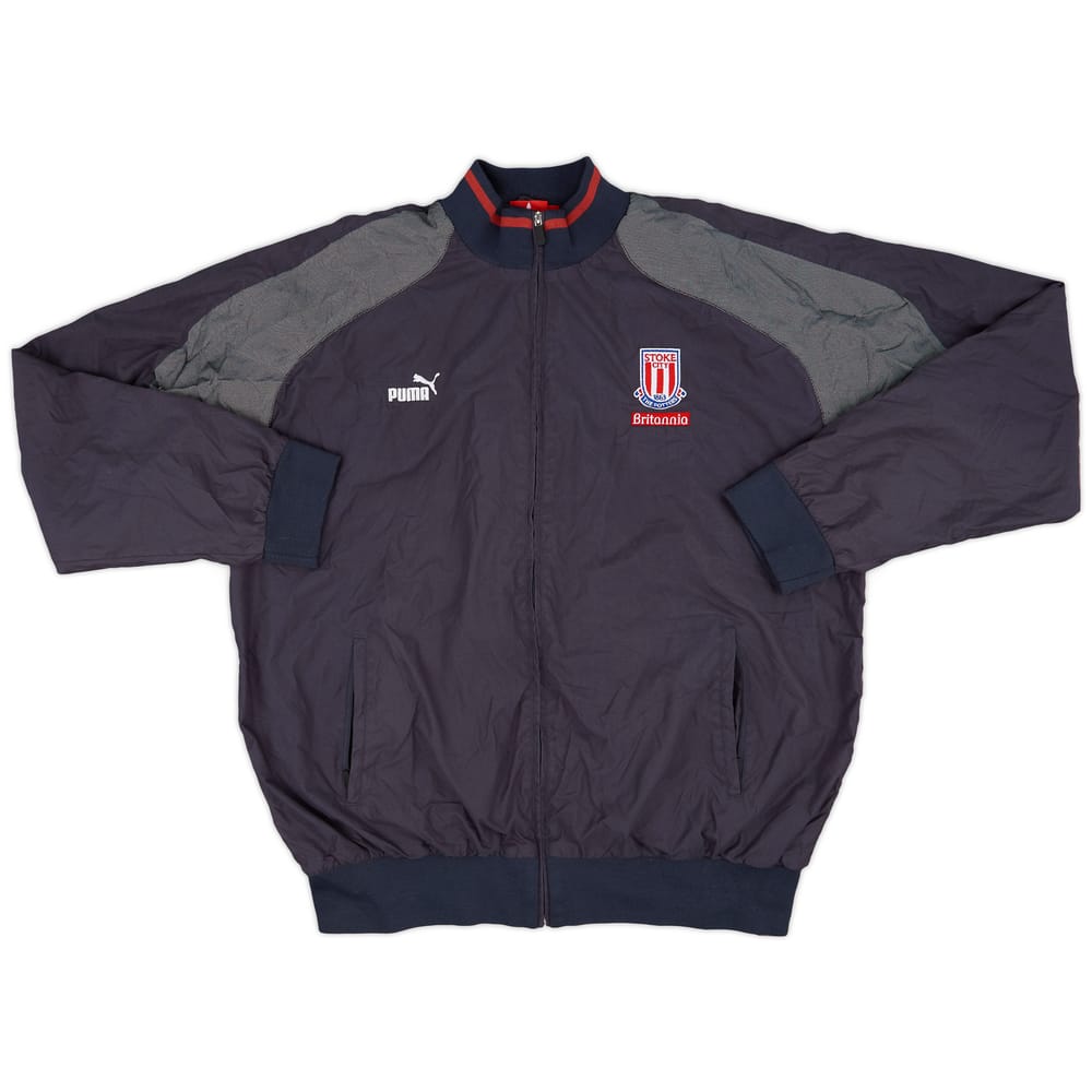 2004-05 Stoke City Puma Track Jacket - 8/10 - (XXL)