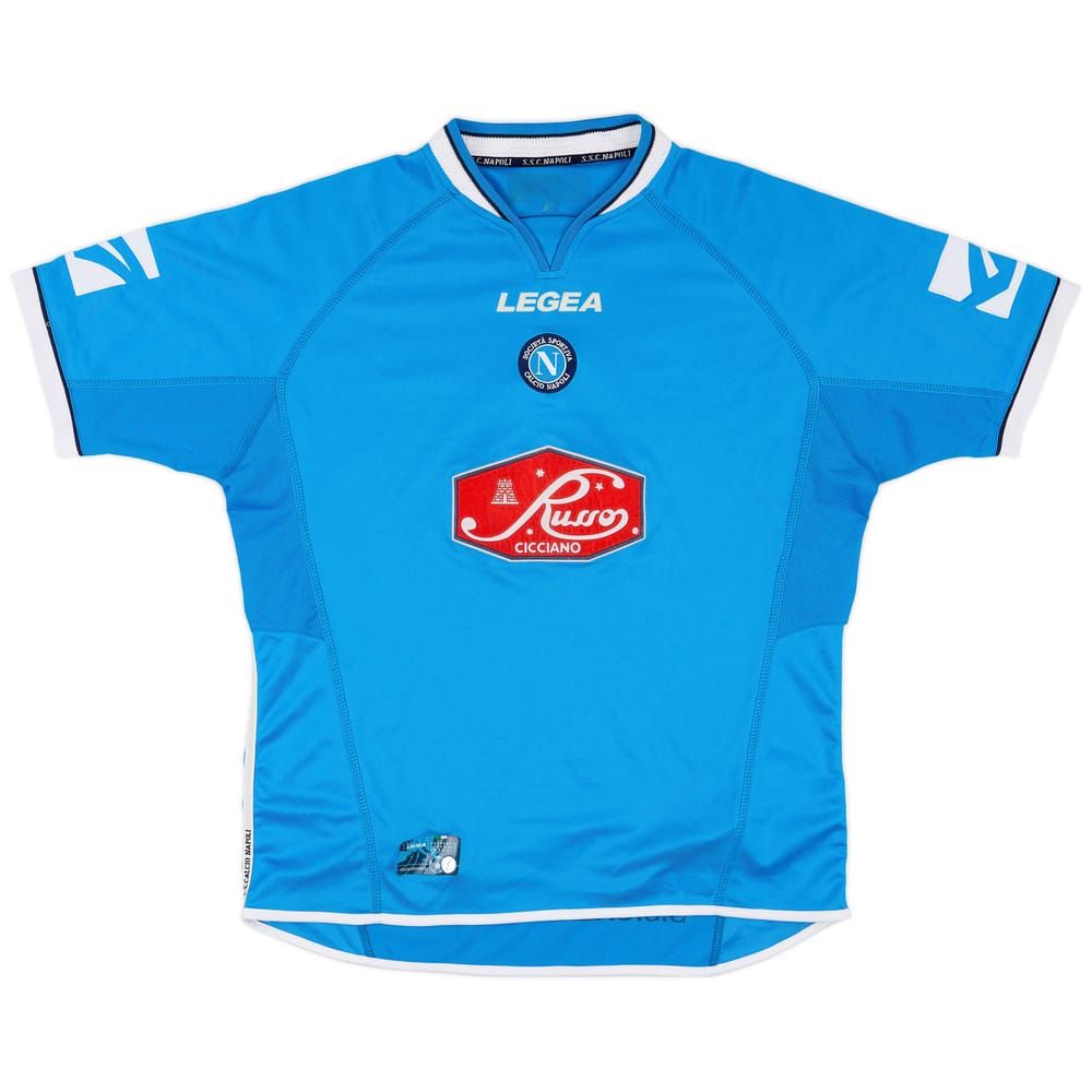 2003-04 Napoli Home Shirt - 8/10 - (XL)