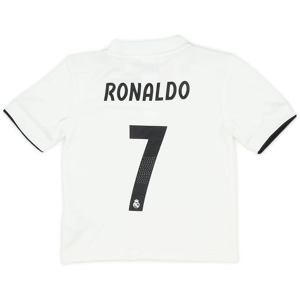 2018-19 Real Madrid Home Shirt Ronaldo #7 - 8/10 - (4-5 Years)