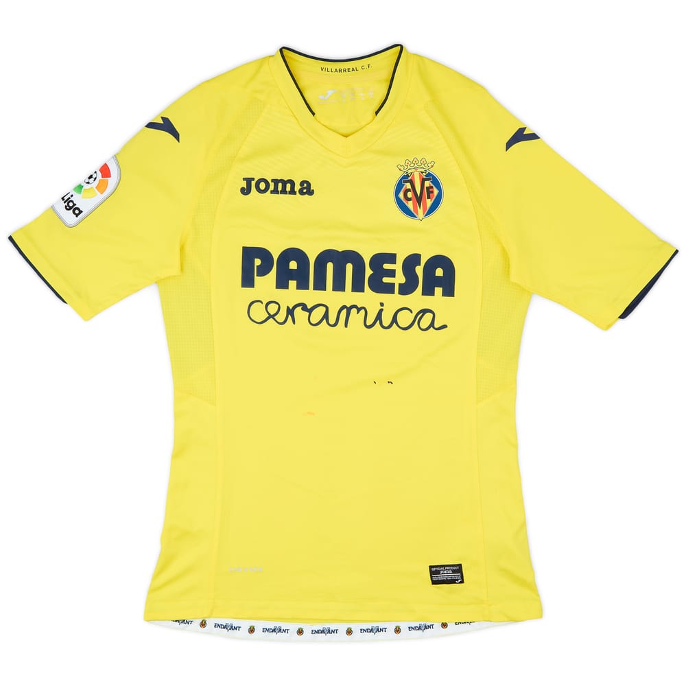 2016-17 Villarreal Home Shirt - 6/10 - (S)