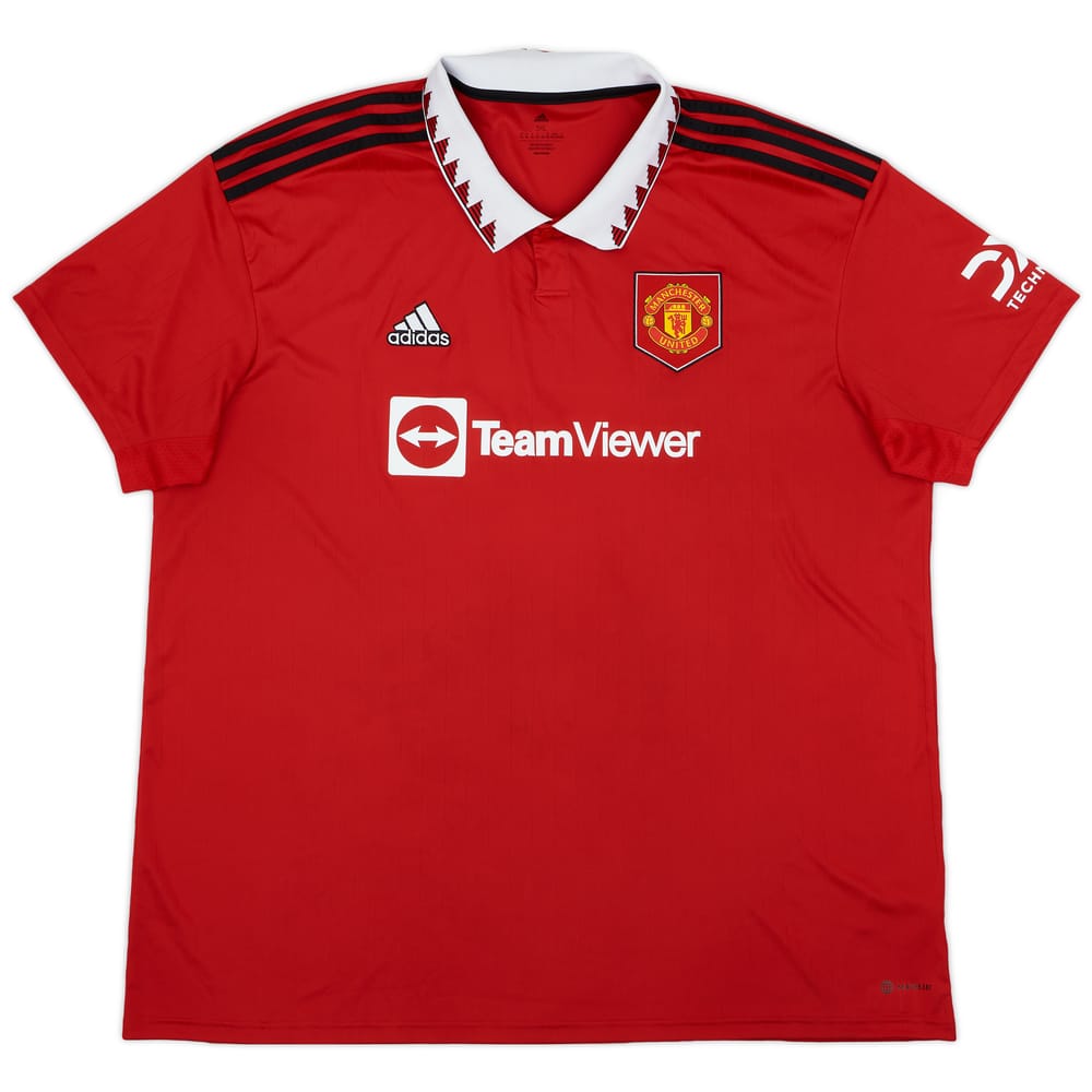 2022-23 Manchester United Home Shirt - 9/10 - (3XL)