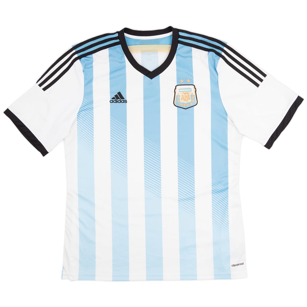 2013-15 Argentina Home Shirt - 8/10 - (XL)