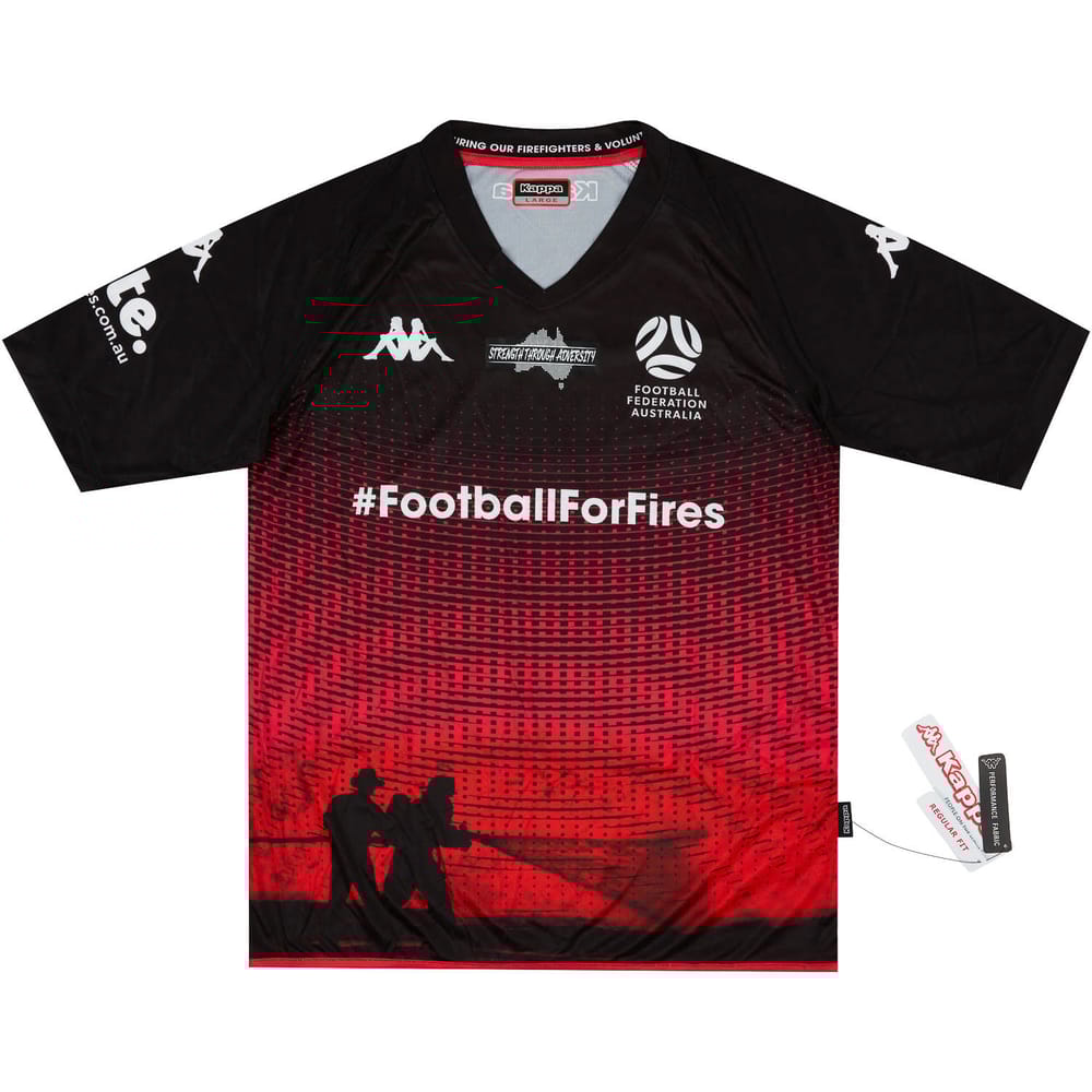 2020 Football for Fires Fire Fighters All Stars Shirt