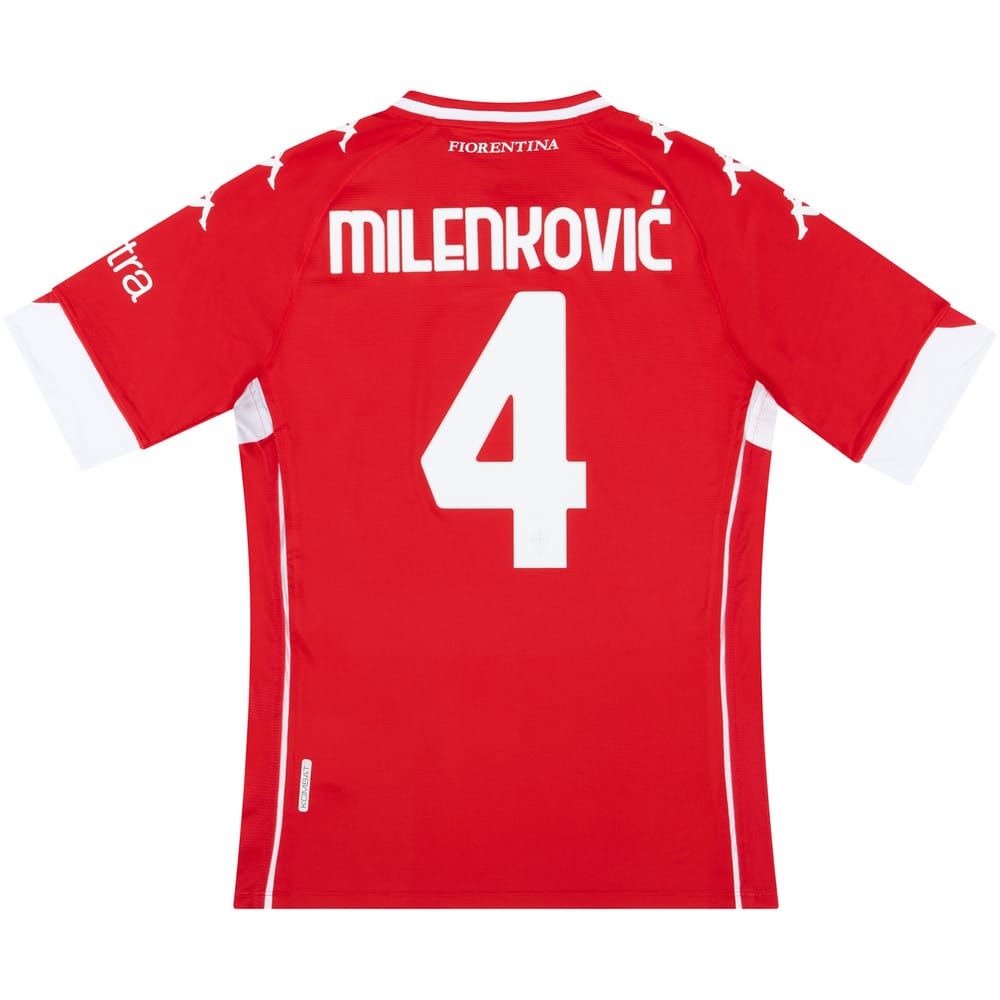 2020-21 Fiorentina Player Issue Third Shirt Milenković #4