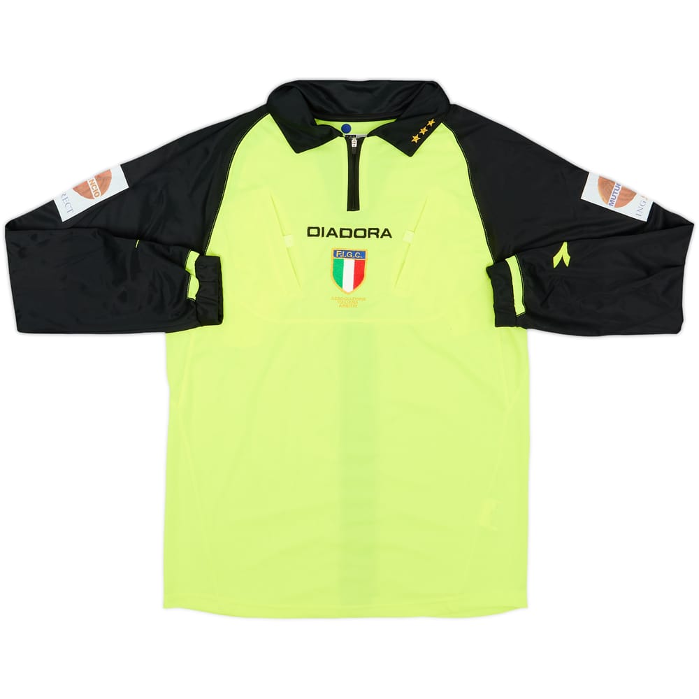 2000s Italy Diadora Referee L/S Shirt - 8/10 - (M)