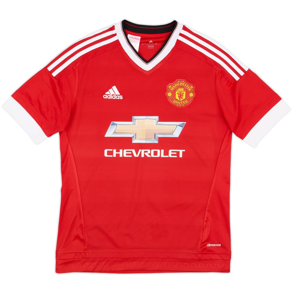 2015-16 Manchester United Home Shirt - 7/10 - (XL.Boys)
