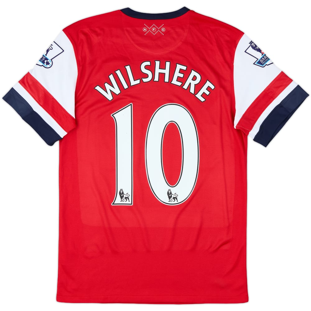 2012-14 Arsenal Home Shirt Wilshere #10 - 6/10 - (S)