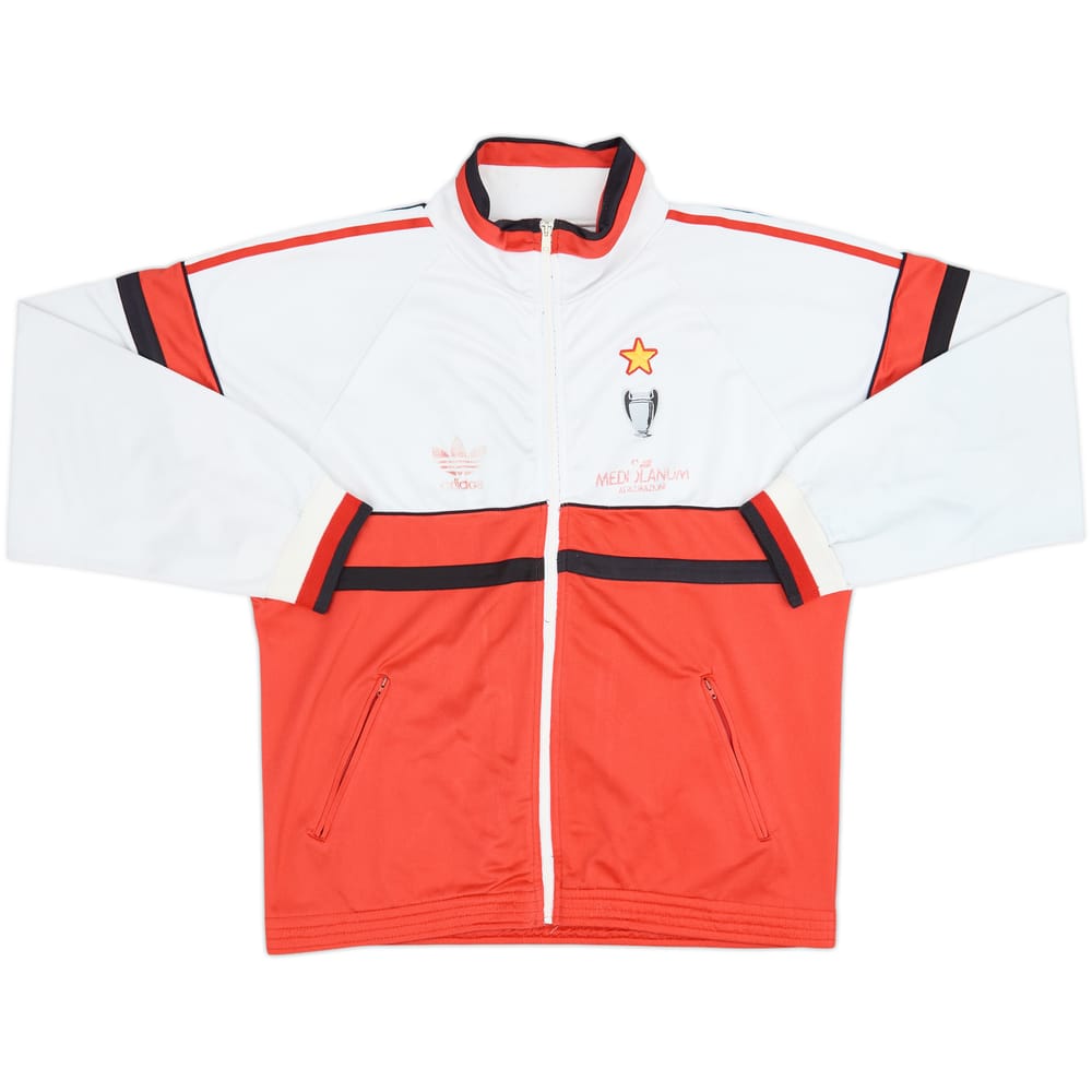 1990-92 AC Milan adidas Track Jacket - 5/10 - (XL)