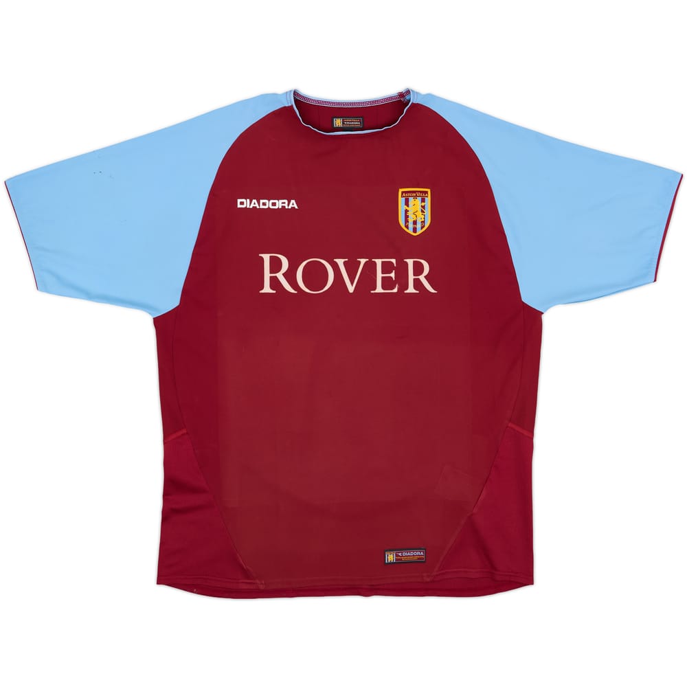 2003-04 Aston Villa Home Shirt - 4/10 - (L)