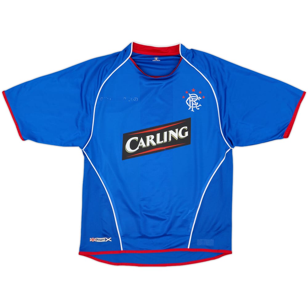 2005-06 Rangers Home Shirt - 4/10 - (M)