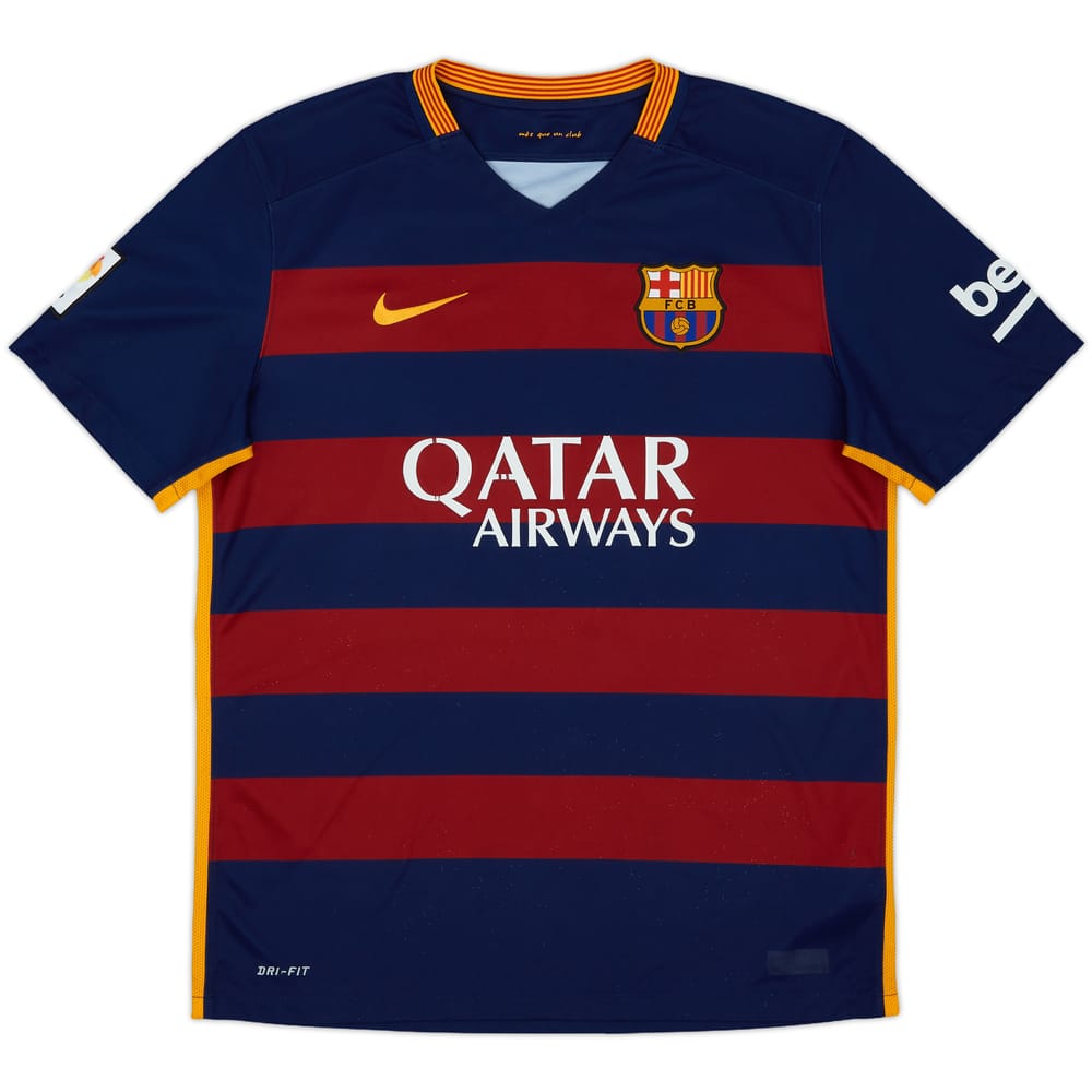 2015-16 Barcelona Home Shirt - 5/10 - (L)